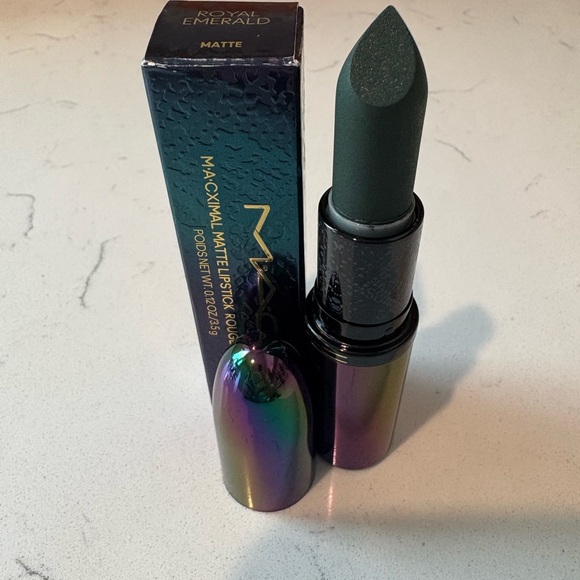 MAC Cosmetics Royal Emerald Matte Lipstick - Picture 1 of 2